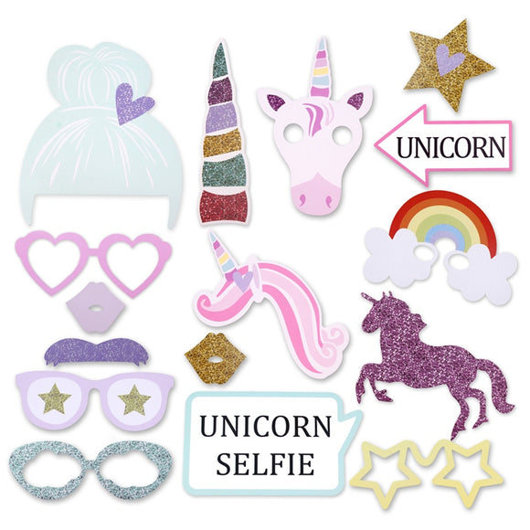 Unicorn party props