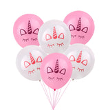 20 BALLOONS! Cute Unicorn Latex Balloons 20 Pcs