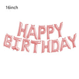 BIG! Unicorn Foil Happy Birthday Balloon Sets (Many Variations)